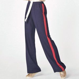Striped Wide Leg Trousers
